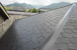 屋根塗装の施工事例-施工完了2