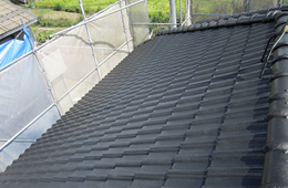 屋根塗装の施工事例-施工完了3